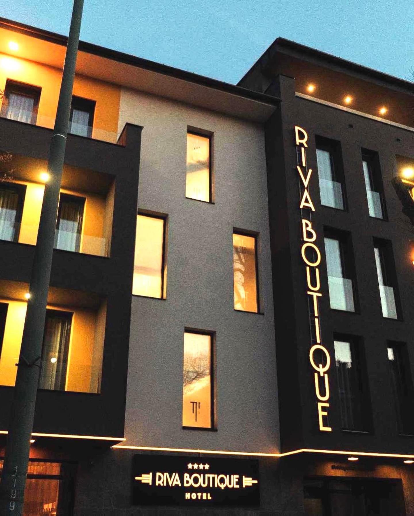 Riva Boutique Hotel Szeged Eksteriør billede