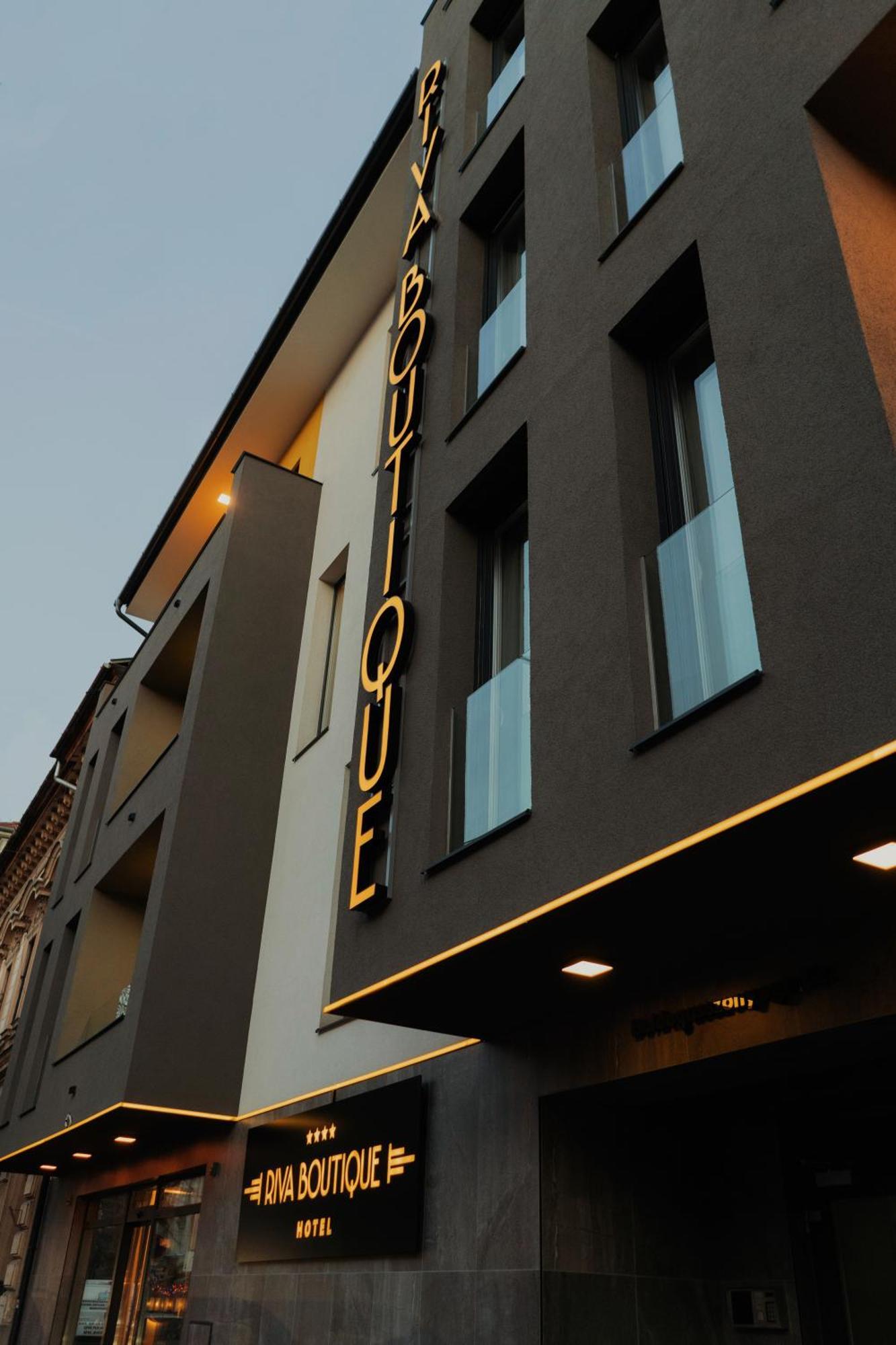 Riva Boutique Hotel Szeged Eksteriør billede