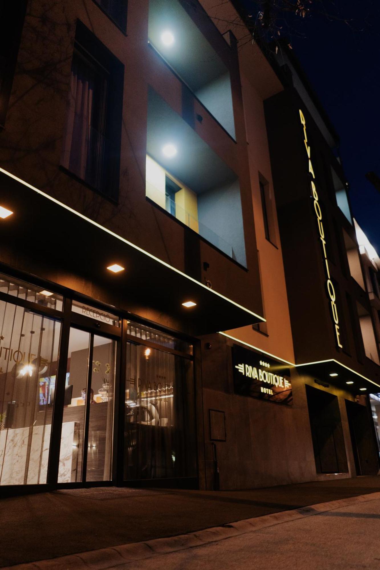Riva Boutique Hotel Szeged Eksteriør billede