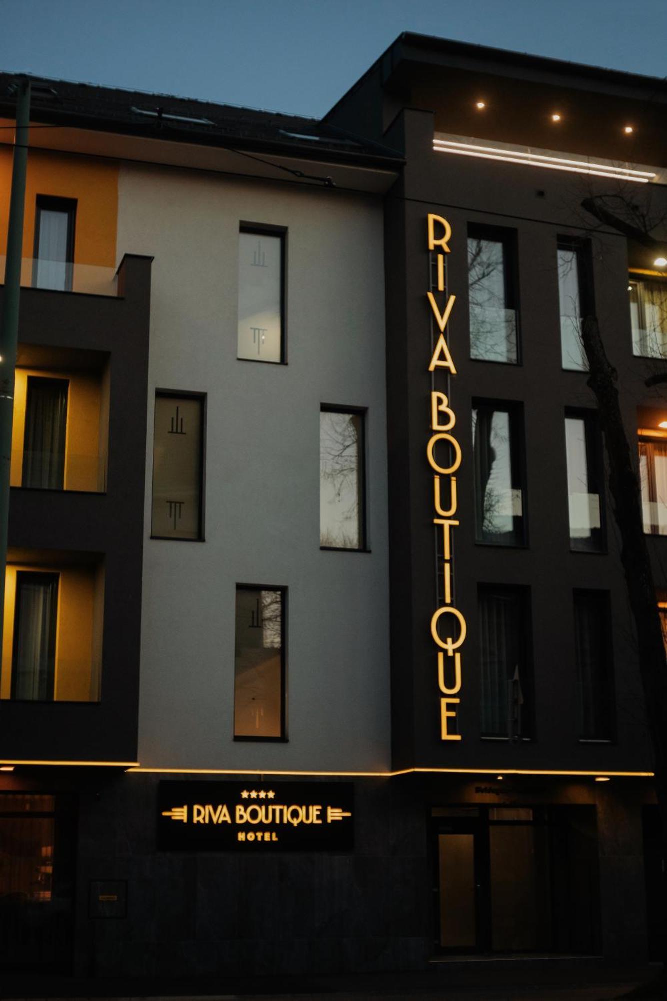 Riva Boutique Hotel Szeged Eksteriør billede