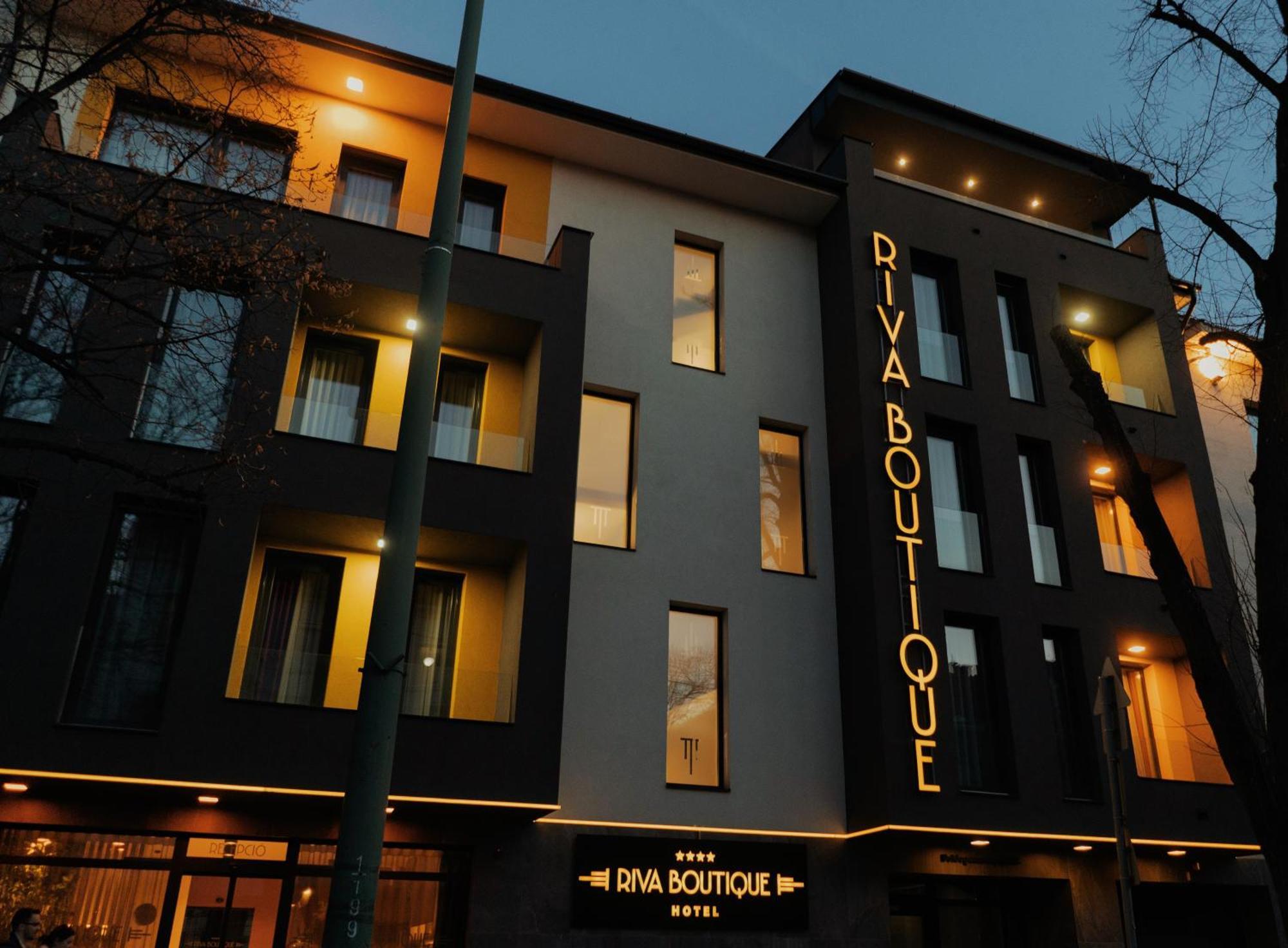 Riva Boutique Hotel Szeged Eksteriør billede